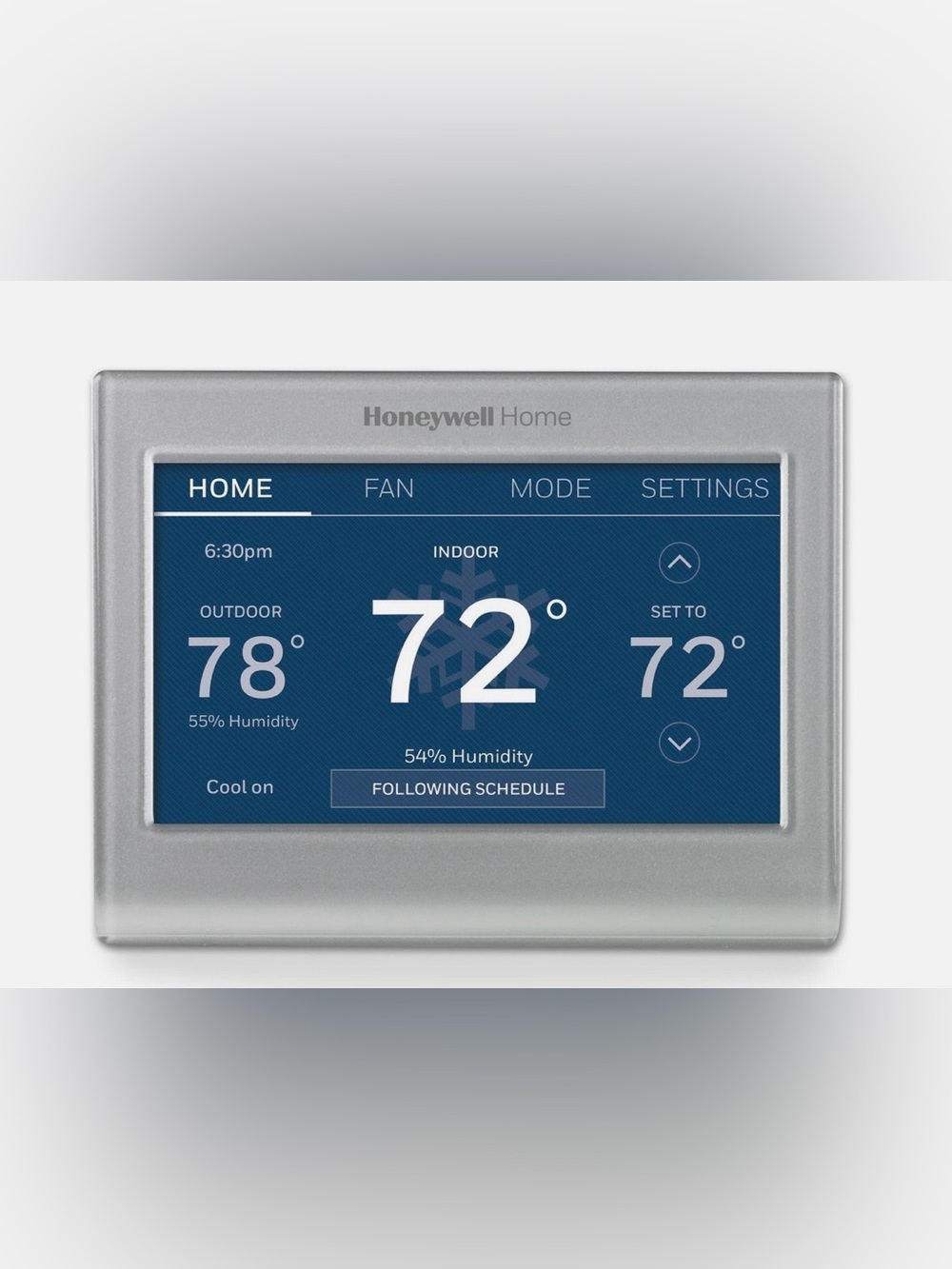 Honeywell Home RENEWRTH9585WF Smart Color Thermostat (Renewed), Silver (RENEWRTH